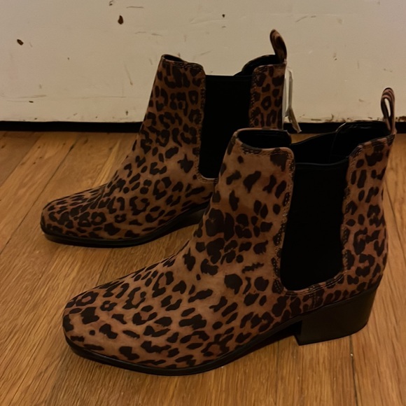 Leopard print short boots - Picture 4 of 5